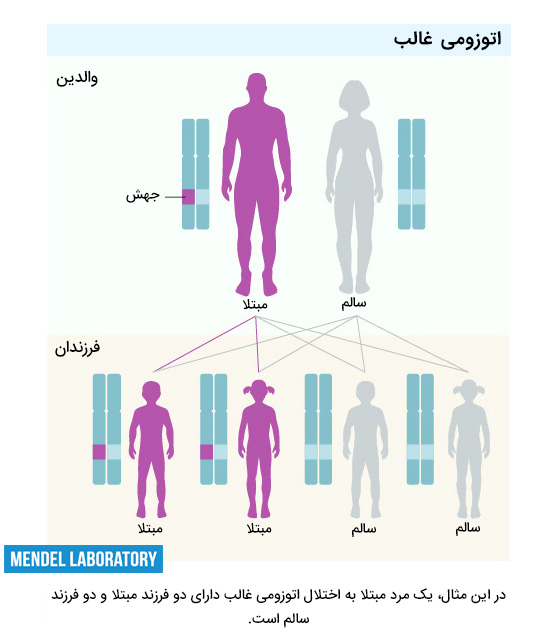 تصویر اتوزومال غالب