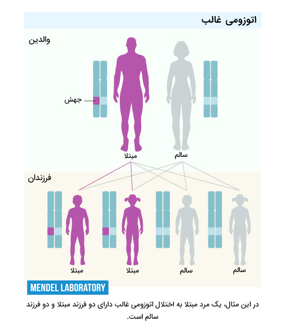 وراثت اتوزوم غالب